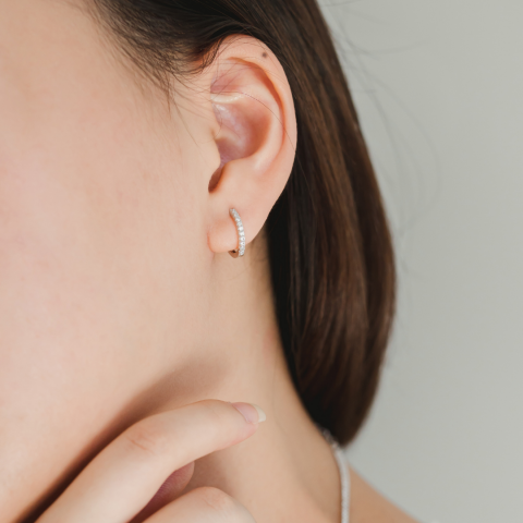 ANTHEM HOOP EARRINGS